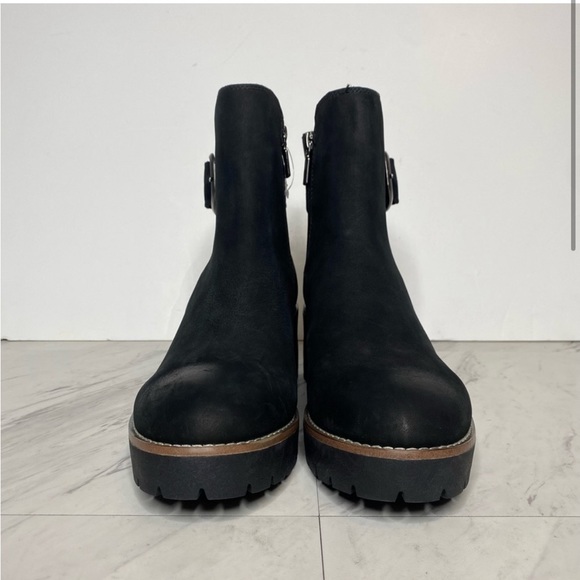 Blondo Dahlia Black Nubuck Buckle Boot 9M - Picture 2 of 9